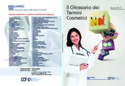 Aprile 2013 Associazione Italiana delle Imprese Cosmetiche