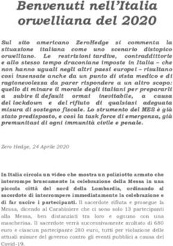 Benvenuti nell'Italia orwelliana del 2020 - Investireoggi