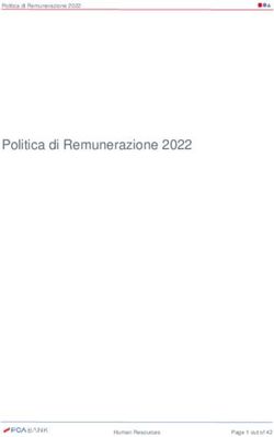Politica di Remunerazione 2022 - FCA Bank Group