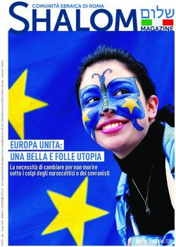 EUROPA UNITA: UNA BELLA E FOLLE UTOPIA - La necessit&agrave; di cambiare per non morire sotto i colpi degli euroscettici e dei sovranisti - Shalom.it