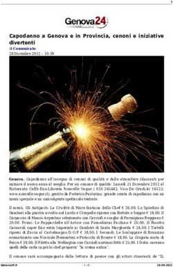 Capodanno a Genova e in Provincia, cenoni e iniziative divertenti