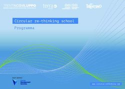 Circular re-thinking school Programma - www.circular-rethinking.com