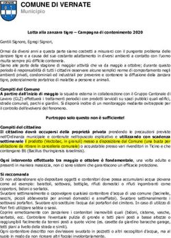 COMUNE DI VERNATE Municipio