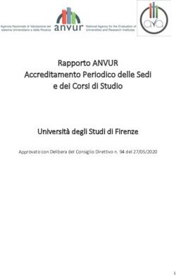 Rapporto ANVUR Accreditamento Periodico delle Sedi e dei Corsi di Studio Università degli Studi di Firenze