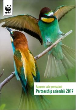 Partnership aziendali 2017 - Rapporto sulle prestazioni