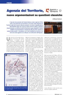 Agenzia del Territorio, nuove argomentazioni su questioni classiche