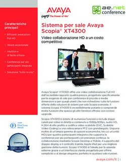 Sistema per sale Avaya Scopia XT4300 - Video collaborazione HD a un costo competitivo - Ae.Net
