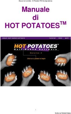 Manuale di HOT POTATOES TM