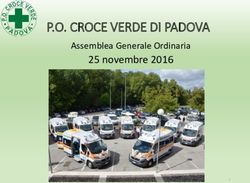 P.O. CROCE VERDE DI PADOVA - 25 novembre 2016 Assemblea Generale Ordinaria - Croce Verde Padova