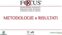 METODOLOGIE e RISULTATI - Green Planet News