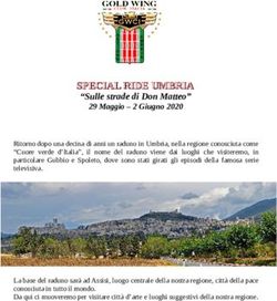 SPECIAL RIDE UMBRIA "Sulle strade di Don Matteo" - GWCI