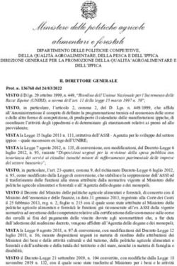 Ministero delle politiche agricole alimentari e forestali - JAMMA