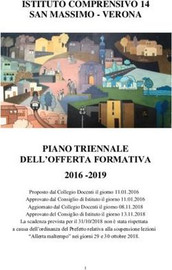 ISTITUTO COMPRENSIVO 14 SAN MASSIMO - VERONA - PIANO TRIENNALE DELL'OFFERTA FORMATIVA