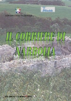 SERVIZIO CIVILE NAZIONALE - VOLUME N 3 12 MARZO 2019 - SimpleSite.com