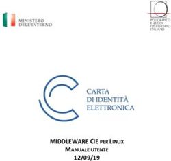 MIDDLEWARE CIE PER LINUX - 12/09/19 MANUALE UTENTE - Carta d ...