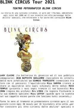 BLINK CIRCUS Tour 2021 - Il Discorso