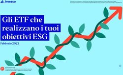 Gli ETF che realizzano i tuoi obiettivi ESG - Invesco