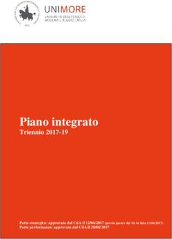 Piano integrato Triennio 2017-19 - Portale della Performance