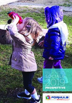 2019 BILANCIO SOCIALE - PROSPETTIVE - Formula Servizi alle Persone Coop ...