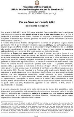 Ministero dell'Istruzione Ufficio Scolastico Regionale per la Lombardia