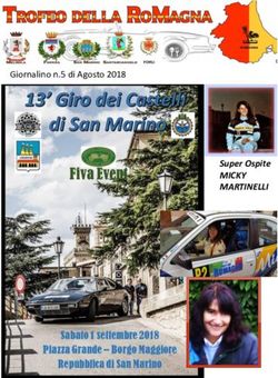 Super Ospite MICKY MARTINELLI - Giornalino n.5 di Agosto 2018 - Giro dei Castelli di ...