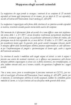 Mappatura degli accordi aziendali - Bollettino Adapt
