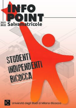 Salvamatricole Salvamatricole - Universit&agrave; degli Studi di Milano-Bicocca - Amazon AWS