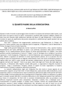 IL QUARTO PADRE DELLA DODECAFONIA - Centro Studi Luigi Dallapiccola