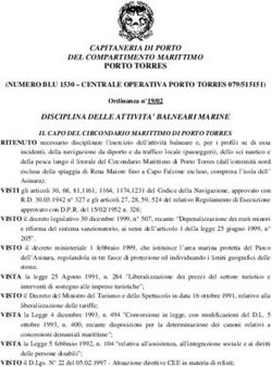 CAPITANERIA DI PORTO DEL COMPARTIMENTO MARITTIMO