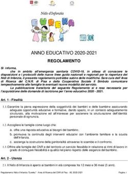 ANNO EDUCATIVO 2020-2021 - REGOLAMENTO - CNR