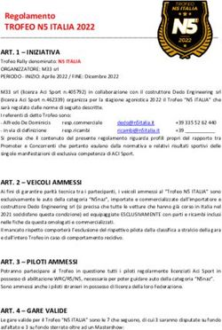 Regolamento TROFEO N5 ITALIA 2022 - ART. 1 - INIZIATIVA