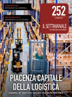 Piacenza capitale della logistica - IL SETTIMANALE 25213 ottobre 2018 - Il Quotidiano Immobiliare