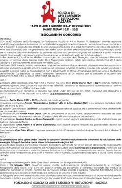 "ARTE IN ARTI E MESTIERI XX+I" EDIZIONE 2021 - DANTE ETERNO 1321 - 2021 REGOLAMENTO CONCORSO