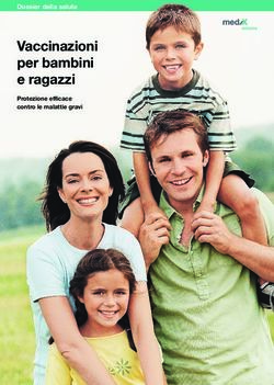 Vaccinazioni per bambini e ragazzi - Dossier della salute Protezione efficace contro le malattie gravi - Medix.ch