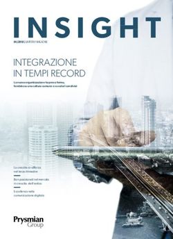INTEGRAZIONE IN TEMPI RECORD - Prysmian Group