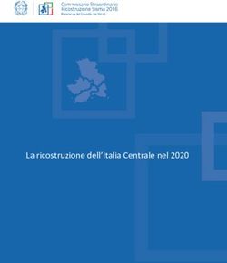 La ricostruzione dell'Italia Centrale nel 2020 - Commissario ...