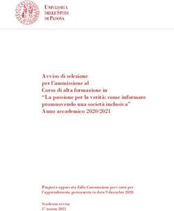 Avviso di selezione per l'ammissione al Corso di alta formazione in "La passione per la verit&agrave;: come informare promuovendo una societ&agrave; inclusiva" ...