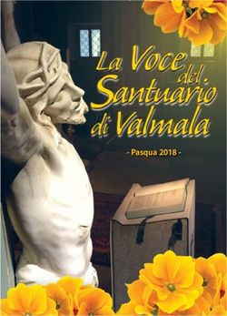 Pasqua 2018 - Santuario di Valmala