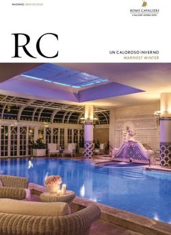 UN CALOROSO INVERNO WARMEST WINTER - Waldorf Astoria