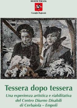 Tessera dopo tessera Una esperienza artistica e riabilitativa del Centro Diurno Disabili di Cerbaiola - Empoli