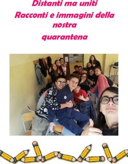 Distanti ma uniti Racconti e immagini della nostra quarantena