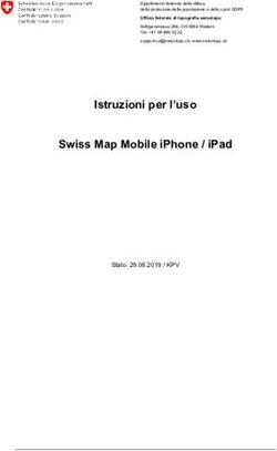 Istruzioni per l'uso Swiss Map Mobile iPhone / iPad - Swisstopo
