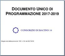DOCUMENTO UNICO DI PROGRAMMAZIONE 2017-2019 - Allegato alla deliberazione del CDA n. 36 del 28.07.2016 - Consorzio ...