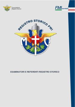 ESAMINATORI E REFERENTI REGISTRO STORICO