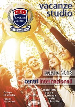 Studio - estate 2018 centri internazionali Inghilterra Scozia Irlanda Malta Stati Uniti - English School International