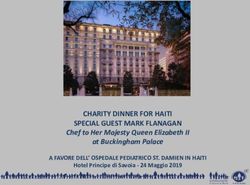 CHARITY DINNER FOR HAITI SPECIAL GUEST MARK FLANAGAN - Chef to Her Majesty Queen Elizabeth II at Buckingham Palace - Consorzio Grana ...