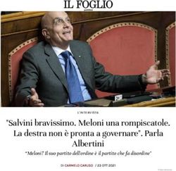 "Salvini bravissimo. Meloni una rompiscatole. La destra non &egrave; pronta a governare". Parla Albertini - "Meloni? Il suo partito dell'ordine &egrave; il ...