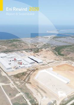Eni Rewind 2020 Report di Sostenibilità - copertina