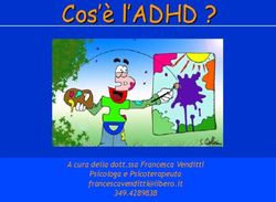 A cura della dott.ssa Francesca Venditti Psicologa e Psicoterapeuta 349.4289838