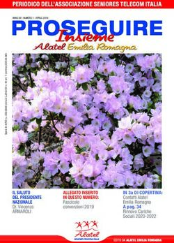 PROSEGUIRE PERIODICO DELL'ASSOCIAZIONE SENIORES TELECOM ITALIA - NUOVO STATUTO ALATEL